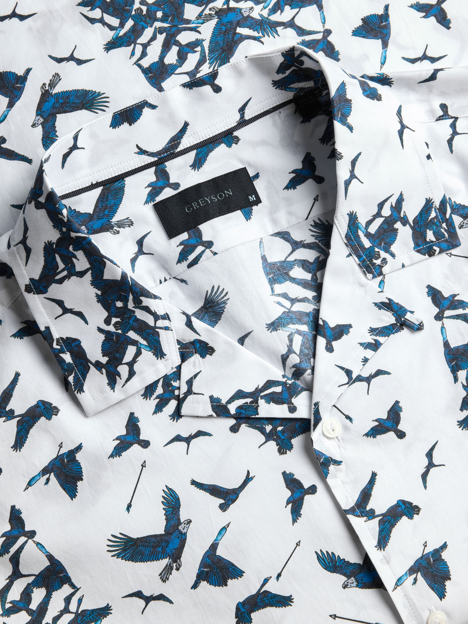 Greyson Clothiers Flocked Together Lincoln Camp Shirt
