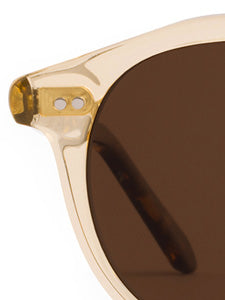 Greyson Clothiers GREYSON X KREWE Markle Polarized Sunglasses in CHAMPAGNE RUE TORTOISE 18K