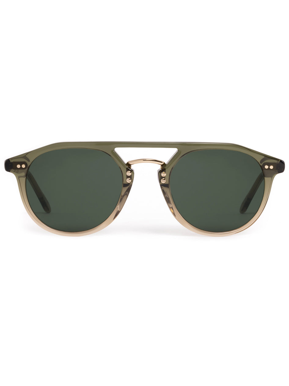 Greyson Clothiers GREYSON X KREWE Markle Sunglasses in VERDE 12K