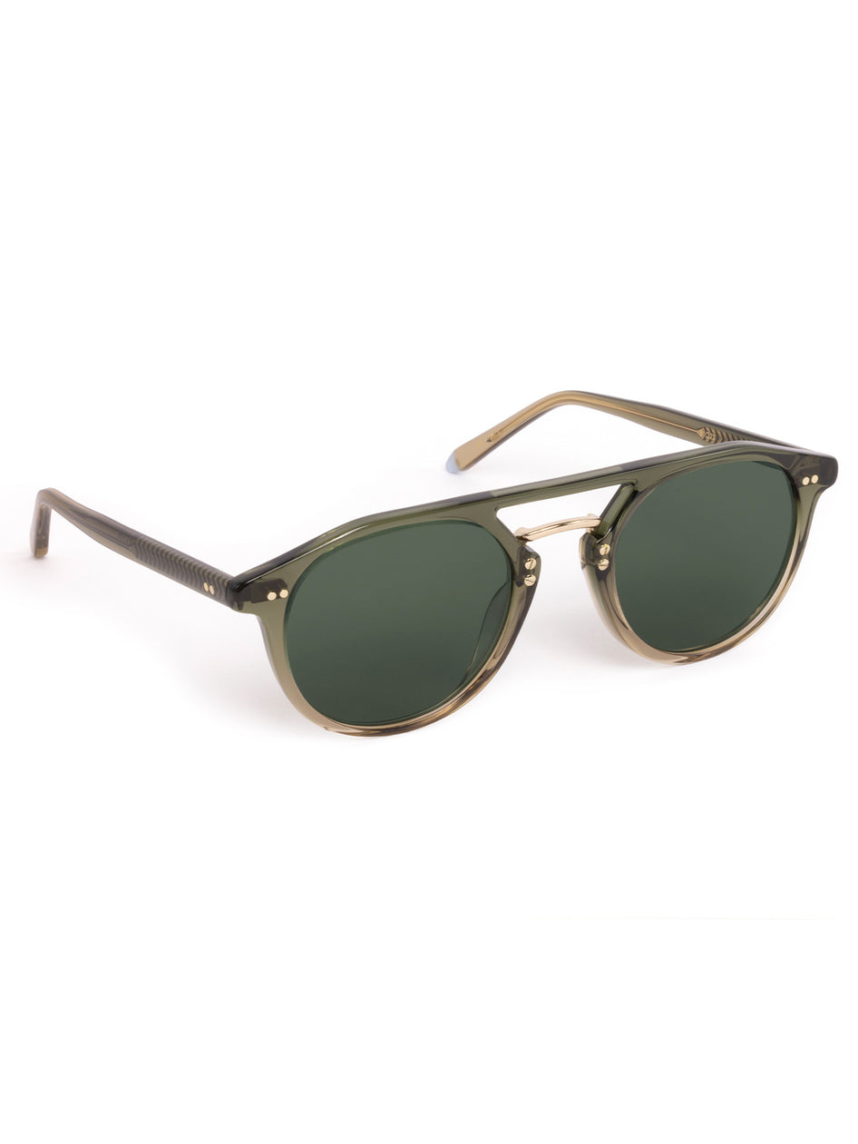 Greyson Clothiers GREYSON X KREWE Markle Sunglasses in VERDE 12K