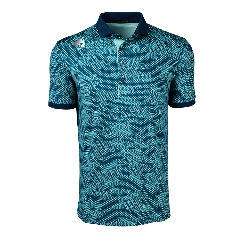 Greyson Clothiers Players Club Icon Camo Polo