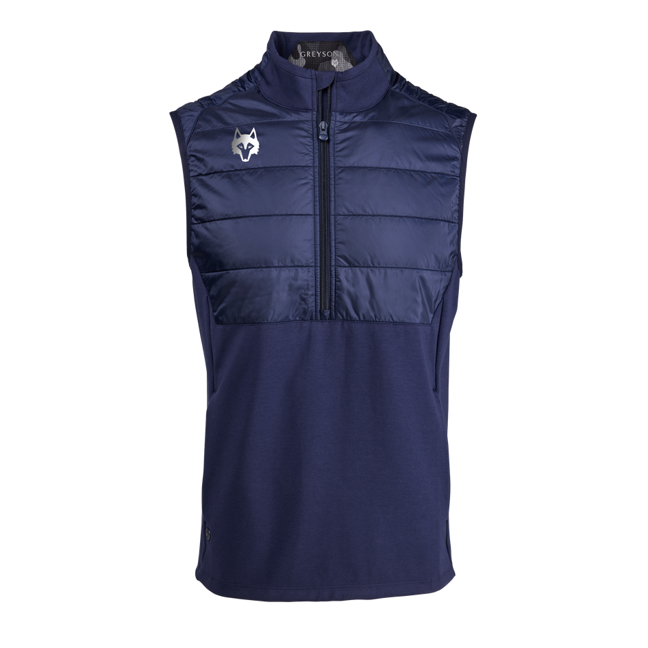 Greyson Clothiers Players Club Gratiot Hybrid Quarter-Zip Vest