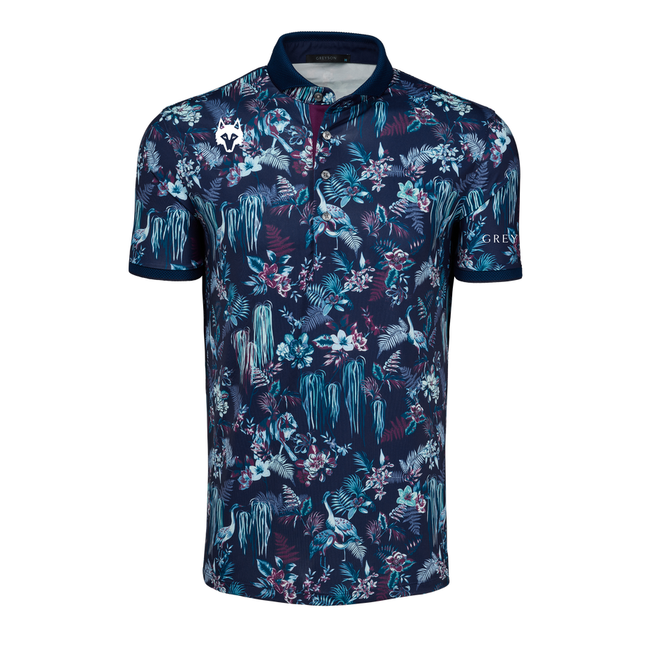 Greyson Clothiers Players Club Night Lurk Short Sleeve Polo