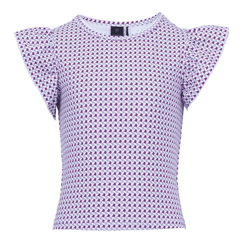 Greyson Clothiers Wolf Whisperer Sophia Top in ANTELOPE MULTI
