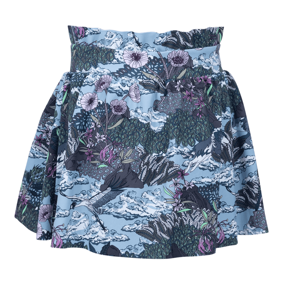 Greyson Clothiers Girl's In The Clouds Phoenix Skirt in WOLF BLUE