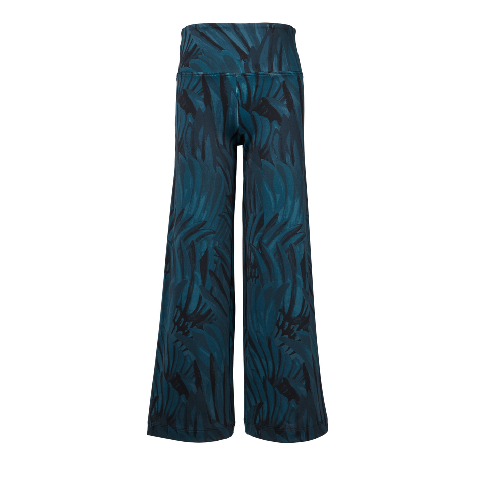 Greyson Clothiers Girl's Camo Feather Pant in AEGEAN