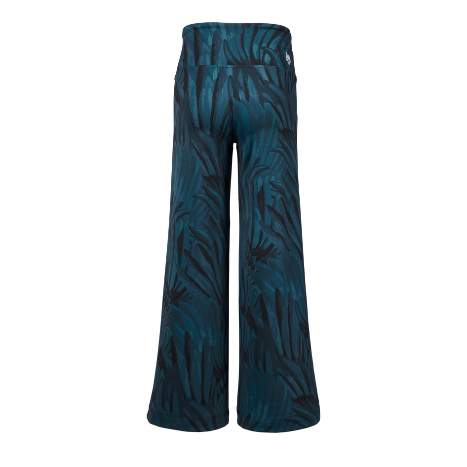 Greyson Clothiers Girl's Camo Feather Pant in AEGEAN