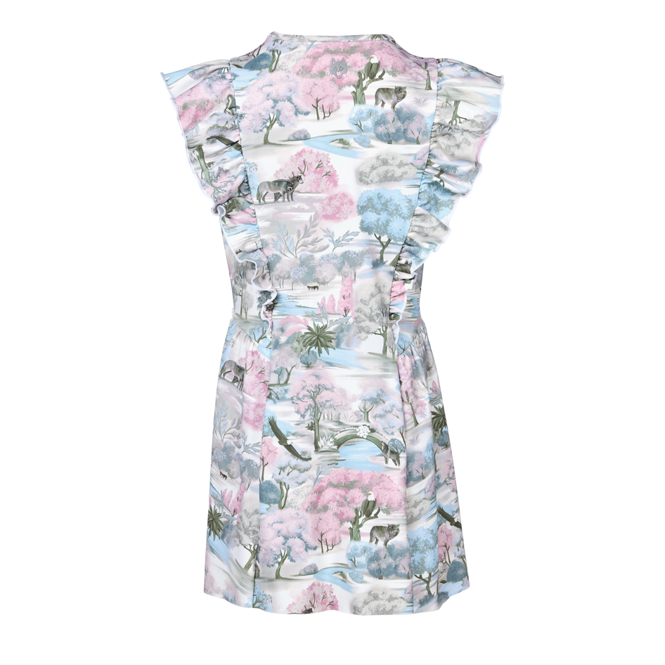 Greyson Clothiers Girls' Venus Where Wolves Roam Dress