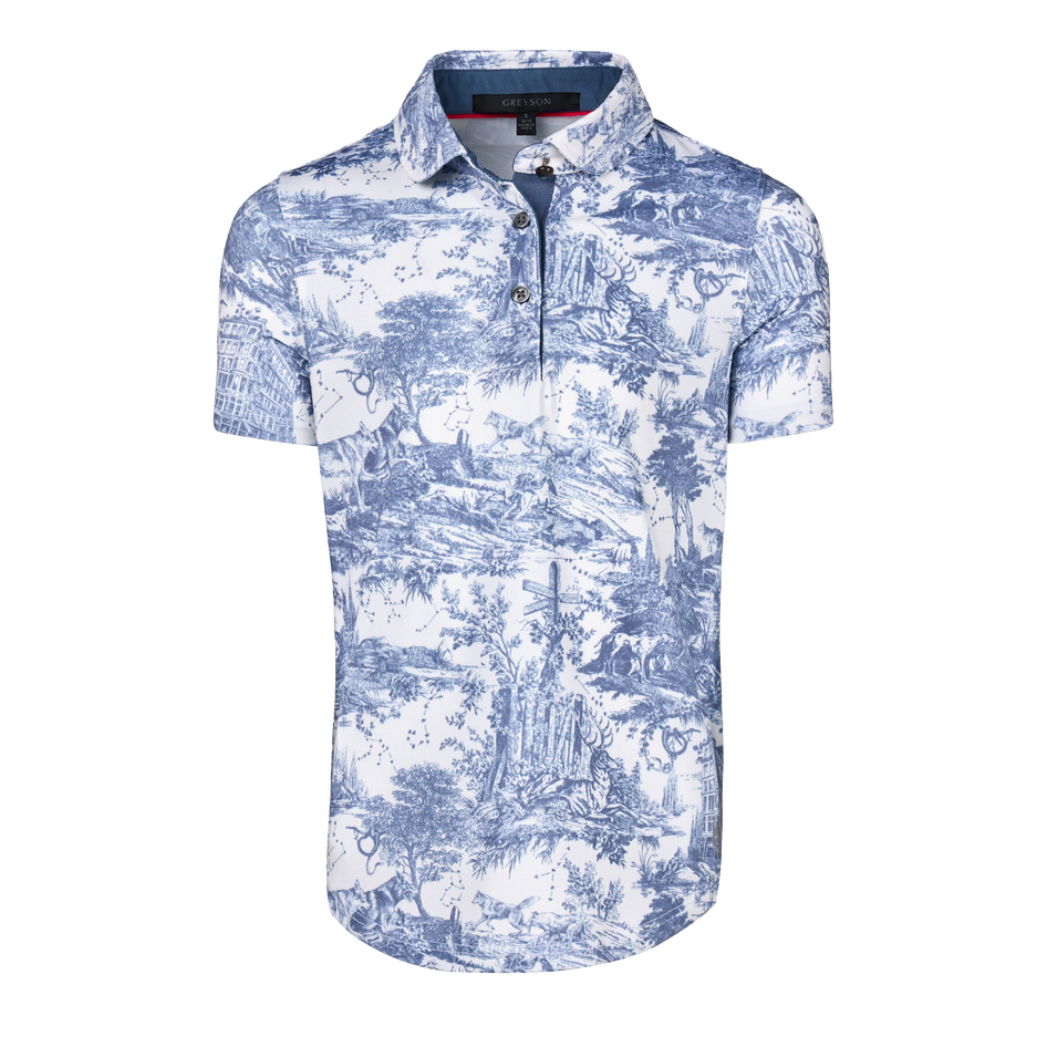 Greyson Clothiers Girl's Scarlett Huntress Toile Polo