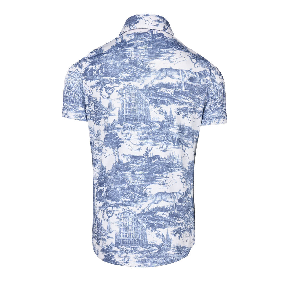 Greyson Clothiers Girl's Scarlett Huntress Toile Polo
