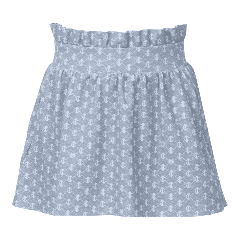 Greyson Clothiers Girl's Wolf Links Phoenix Skirt in GREY HEATHER