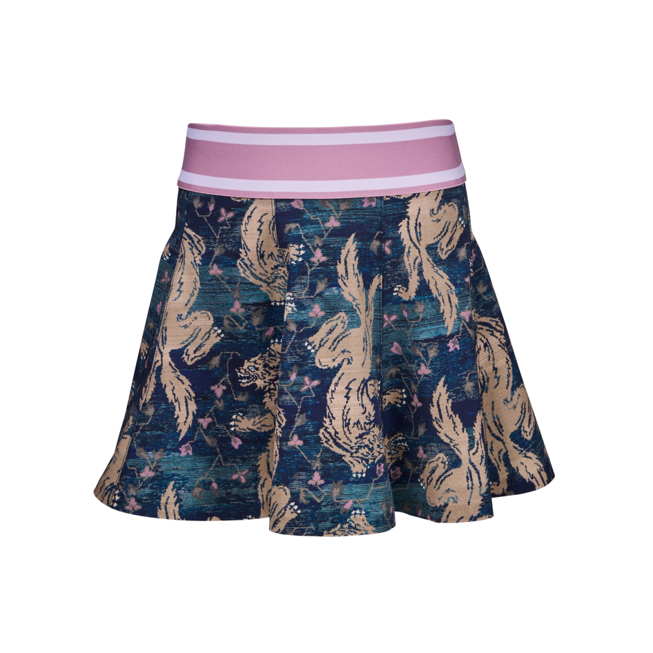 Greyson Clothiers Girl's Woven Wolf Phoenix Flare Skirt
