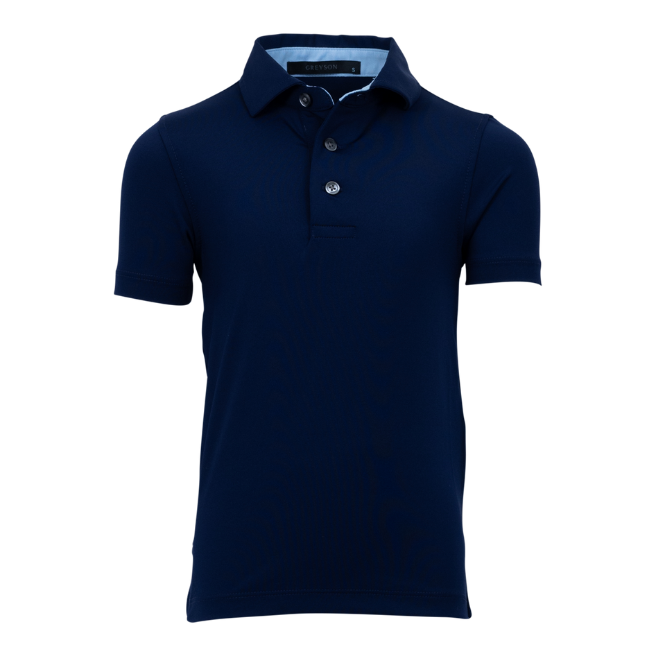 Greyson Clothiers Boy's Tala Polo in MALTESE 