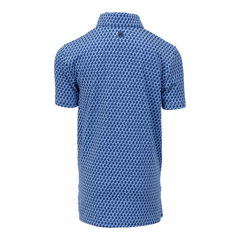 Greyson Clothiers Boy's Poison Pine Polo in DELPHINIUM