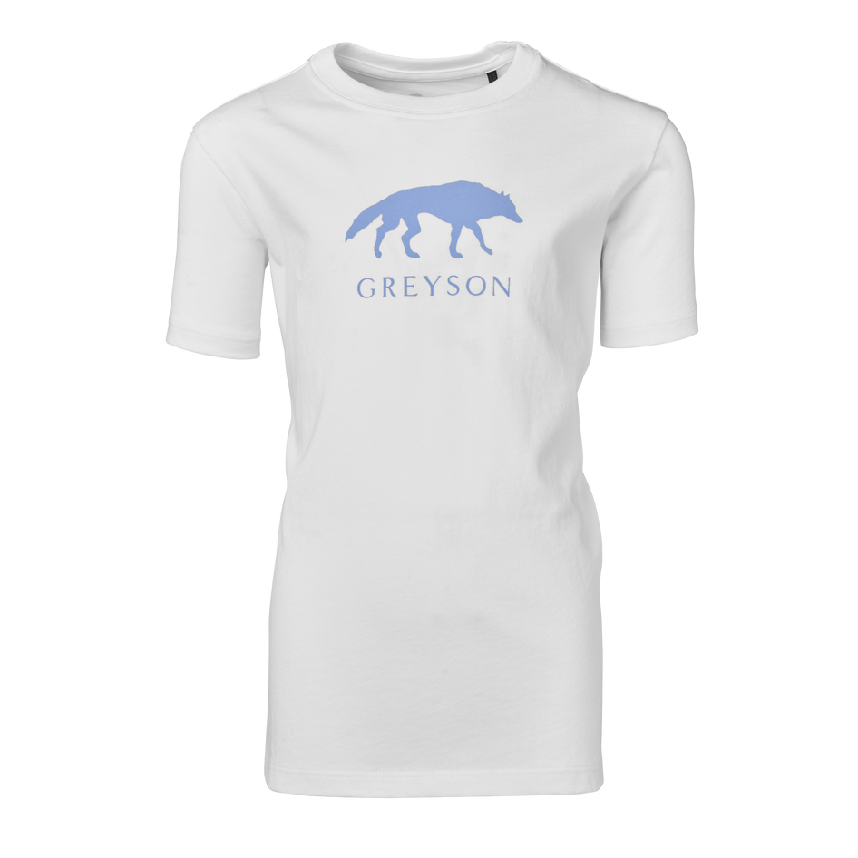 Greyson Clothiers Youth Stalking Wolf Tee in ARCTIC
