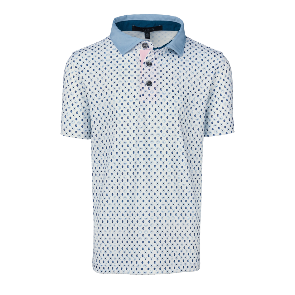 Greyson Clothiers Boy's Ghost Dreamer Short Sleeve Polo