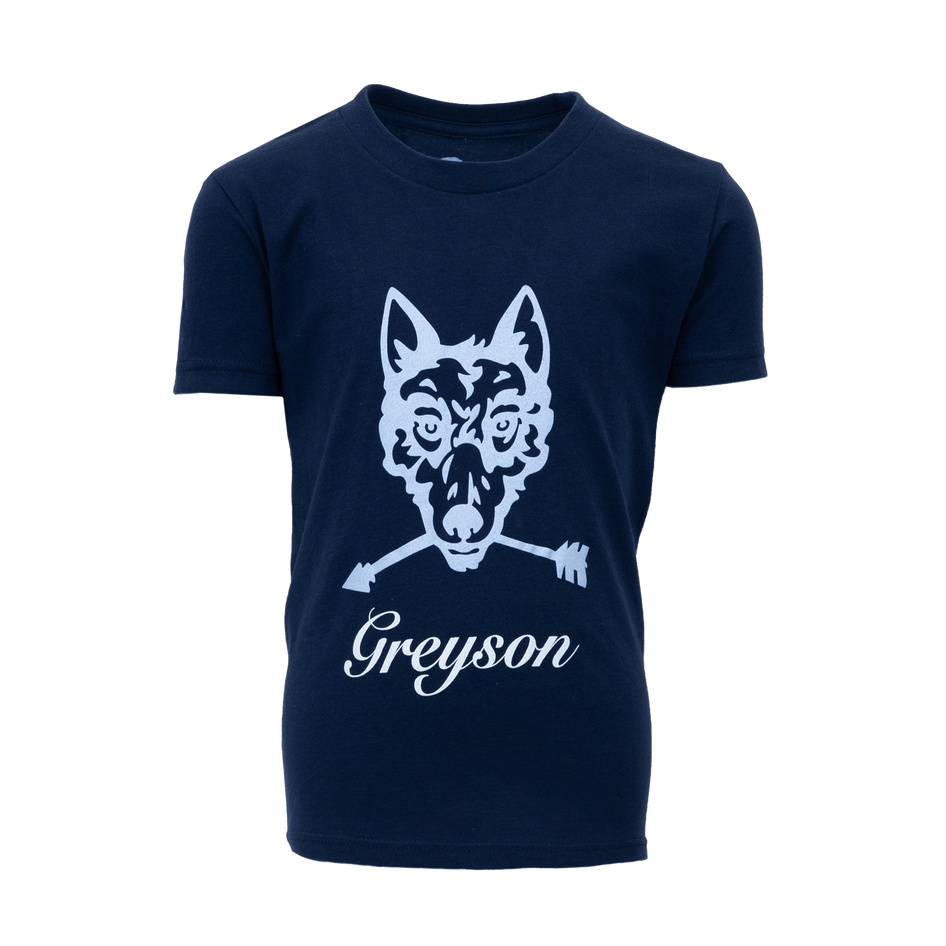 Greyson Clothiers Youth Free & Wild Tee in MALTESE BLUE