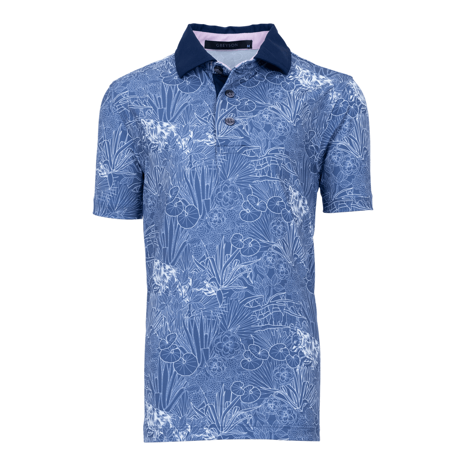 Greyson Clothiers Boy's Hidden Truth Polo in FALCON