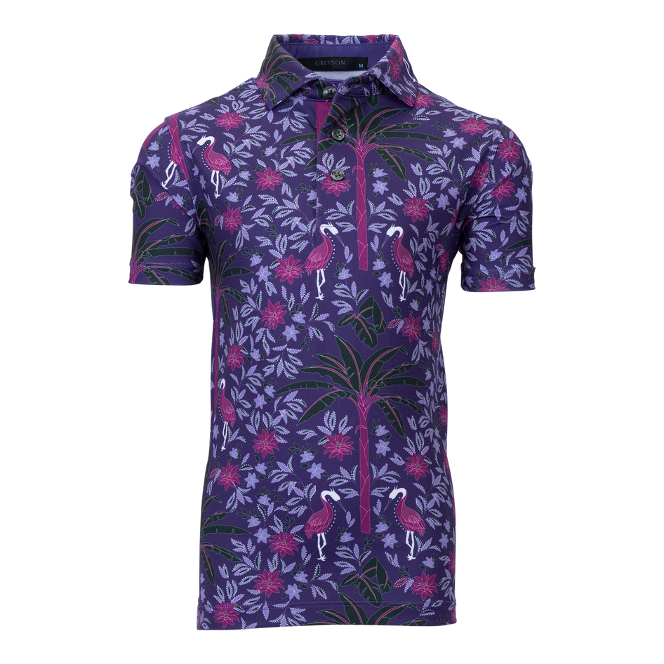 Greyson Clothiers Boy's Palma Polo in NIGHT FALL