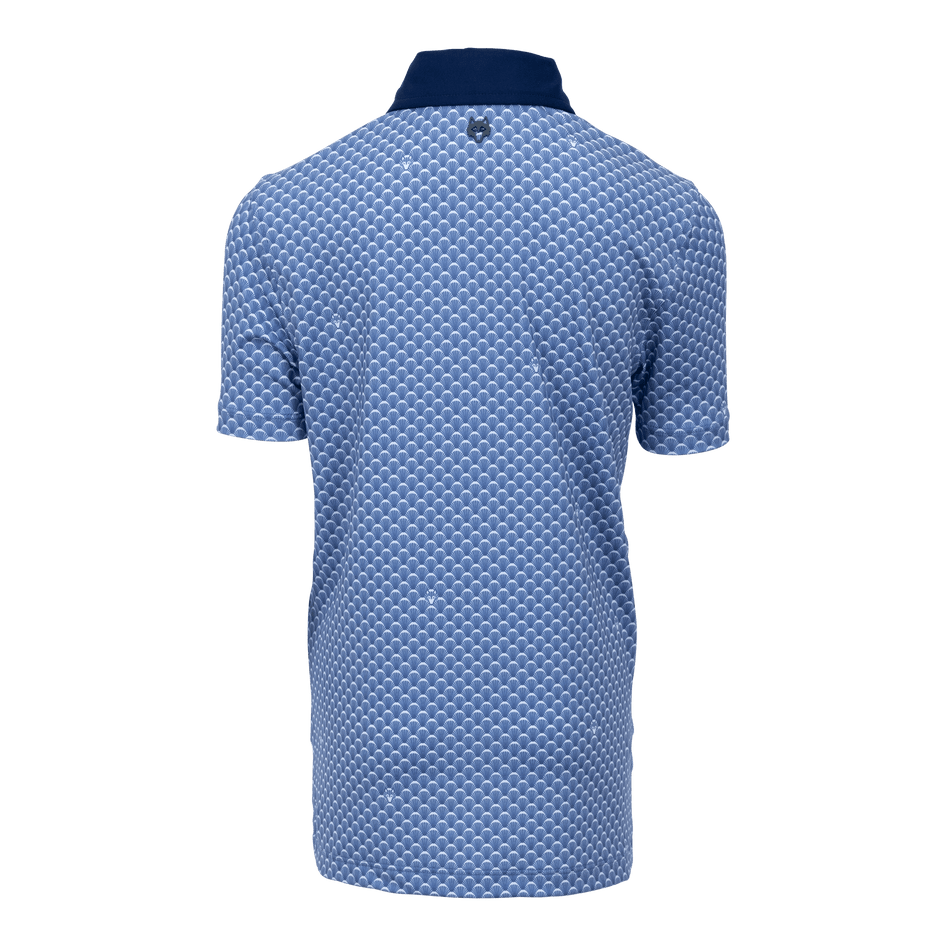 Greyson Clothiers Boy's Ponderous Wolf Polo in FALCON