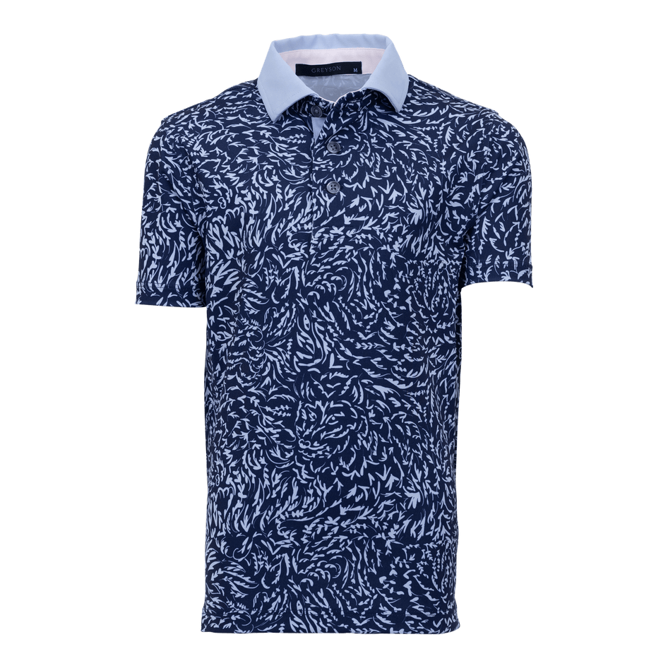 Greyson Clothiers Boy's Howler Hills Polo in MALTESE BLUE