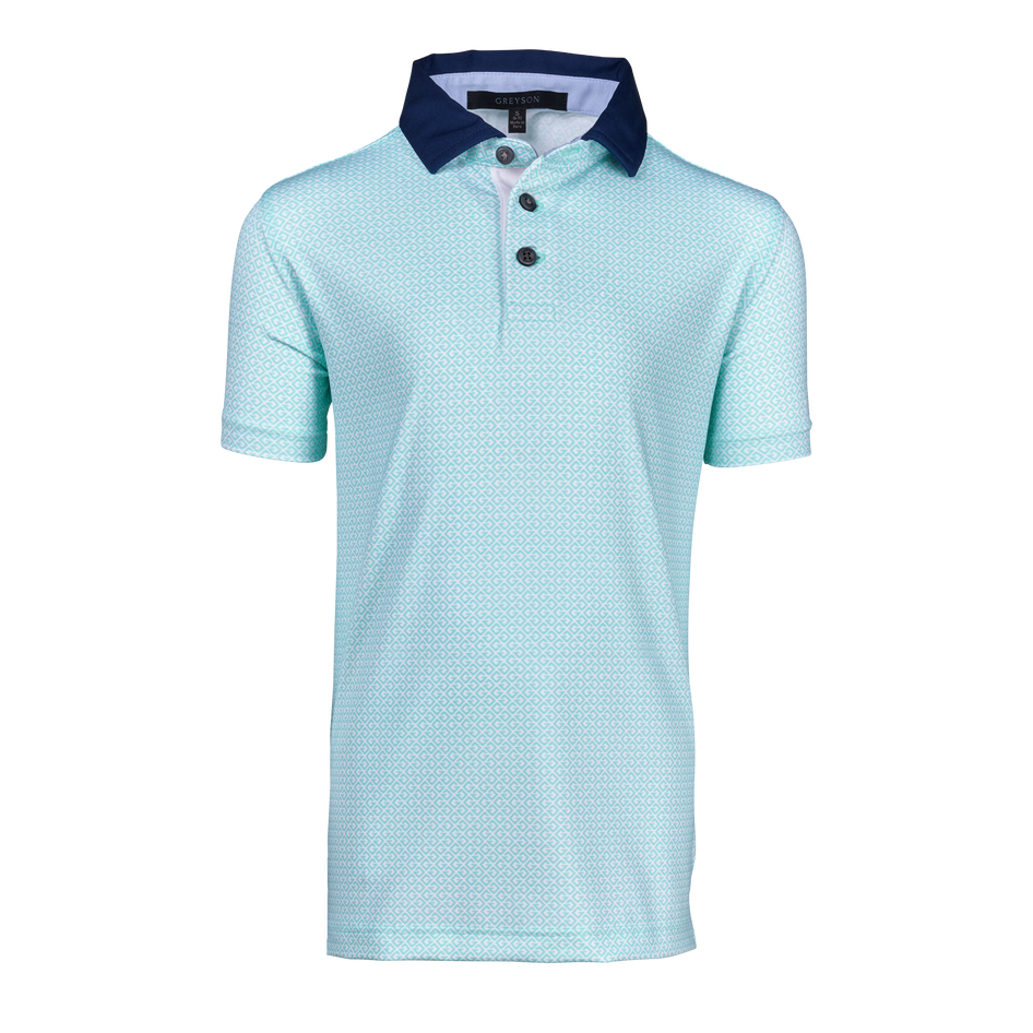 Greyson Clothiers Boy's Pixel G Polo