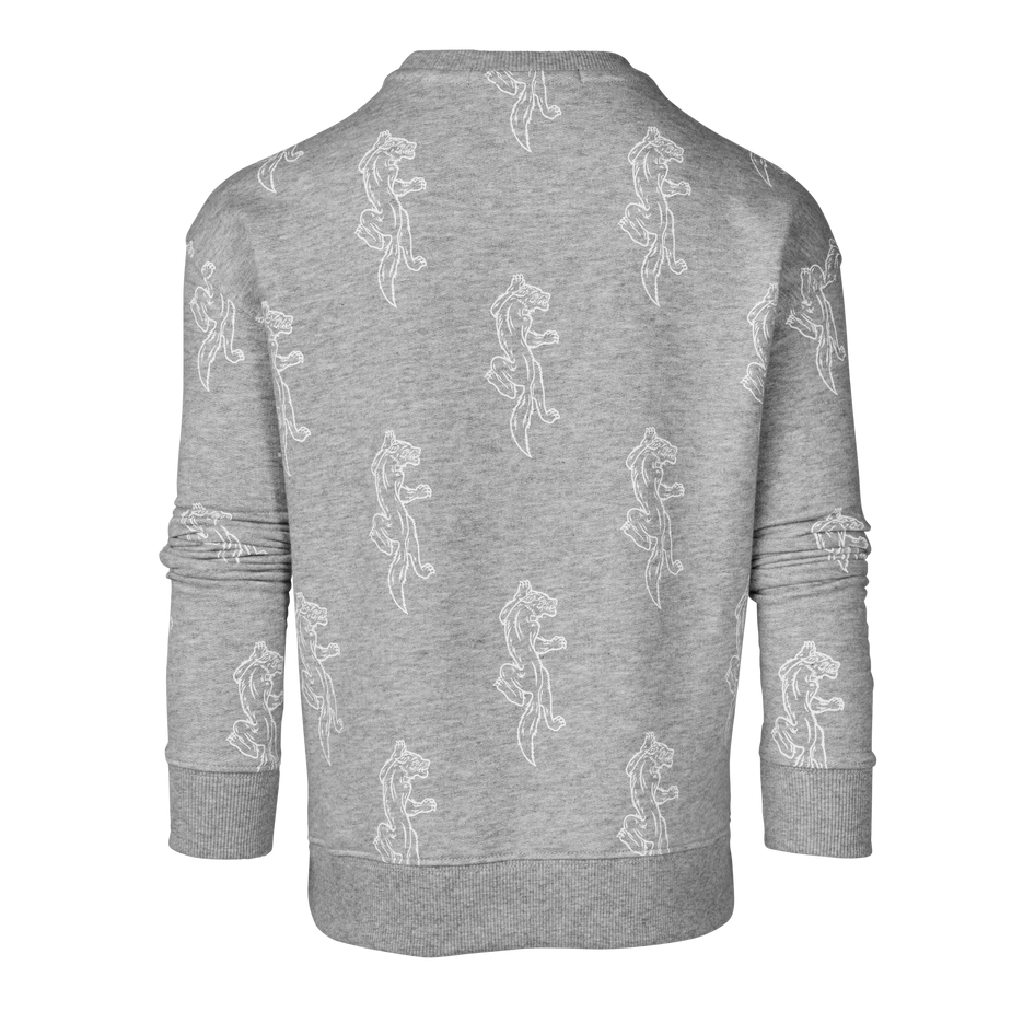 Greyson Clothiers Youth Climbing Wolf Crewneck Sweatshirt