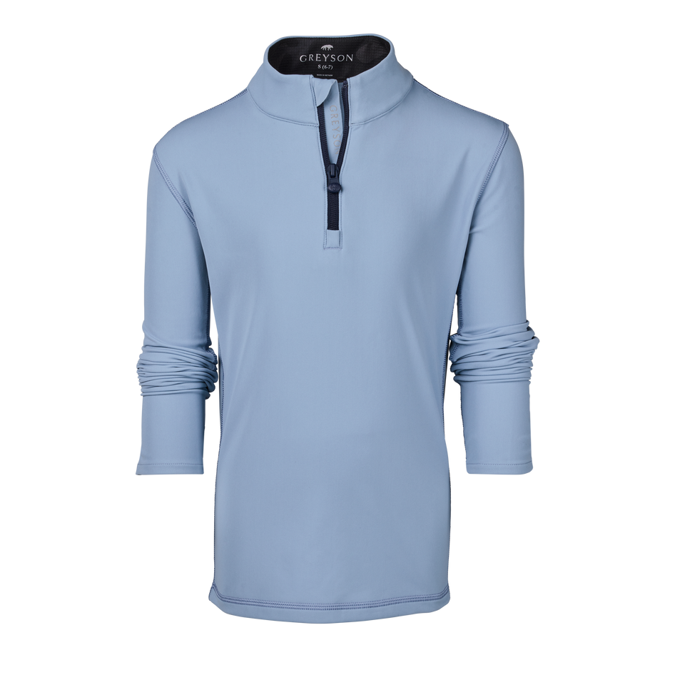 Greyson Clothiers Boy's Tate Mockneck Quarter-Zip