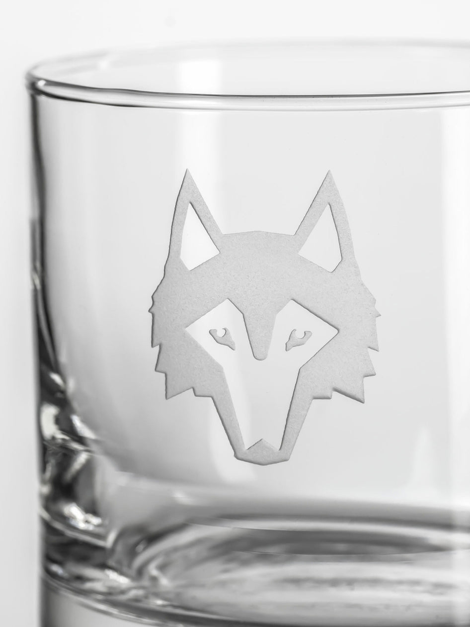 Greyson Clothiers Icon On The Rocks Glass Set in CLEAR