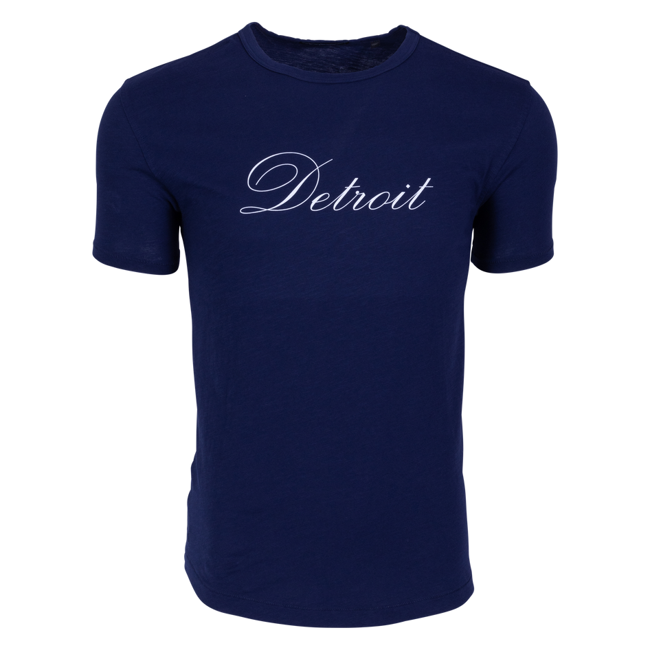 Greyson Clothiers 313 Inspirit Wolf Tee in MALTESE BLUE