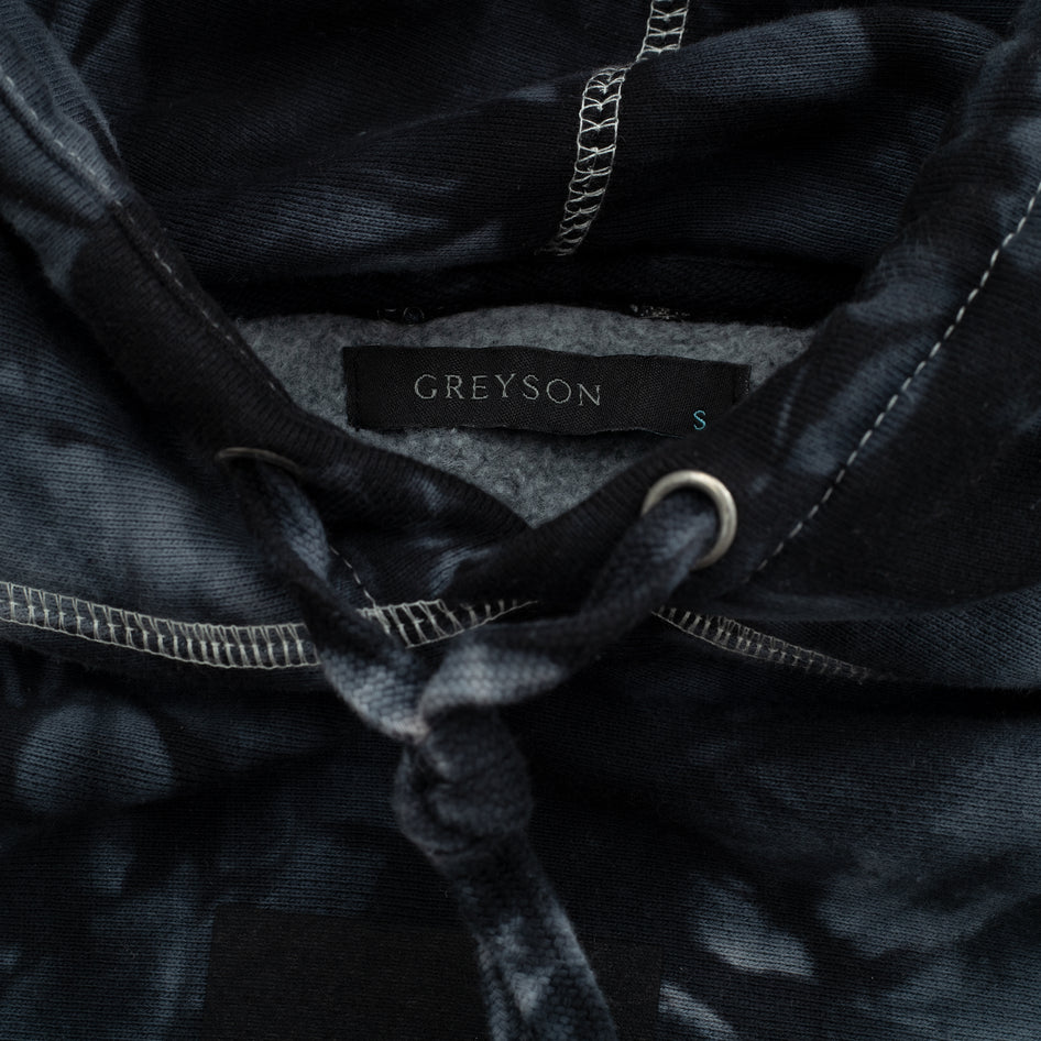 Greyson Clothiers Spirit Wolf Tie-Dye Fireside Hoodie in SHEPHERD