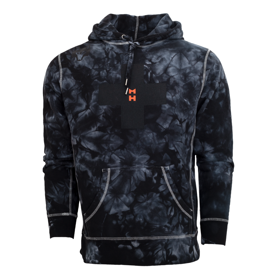 Greyson Clothiers Spirit Wolf Tie-Dye Fireside Hoodie in SHEPHERD