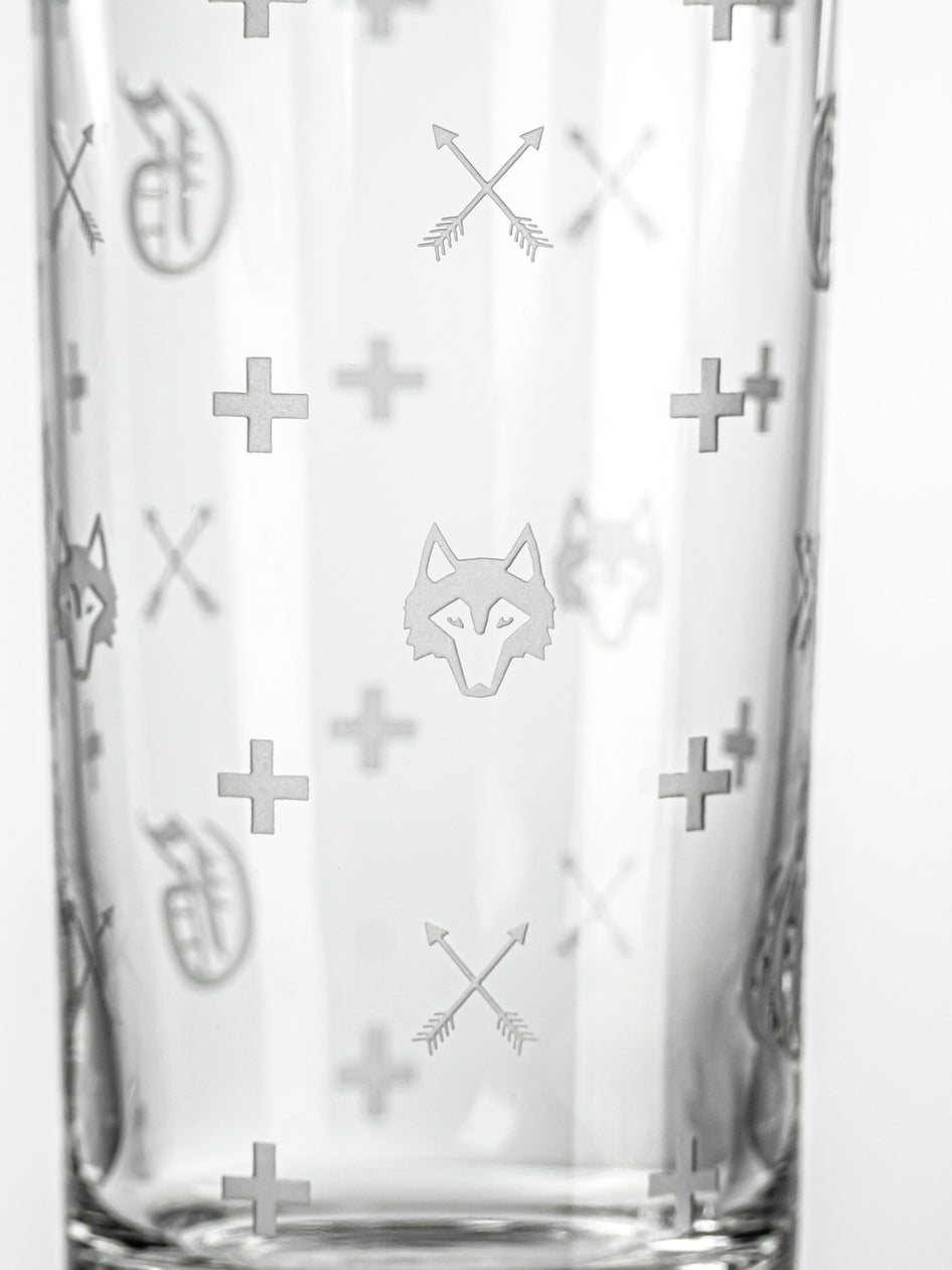 Greyson Clothiers G.O.A.T. High Ball Glass Set in CLEAR